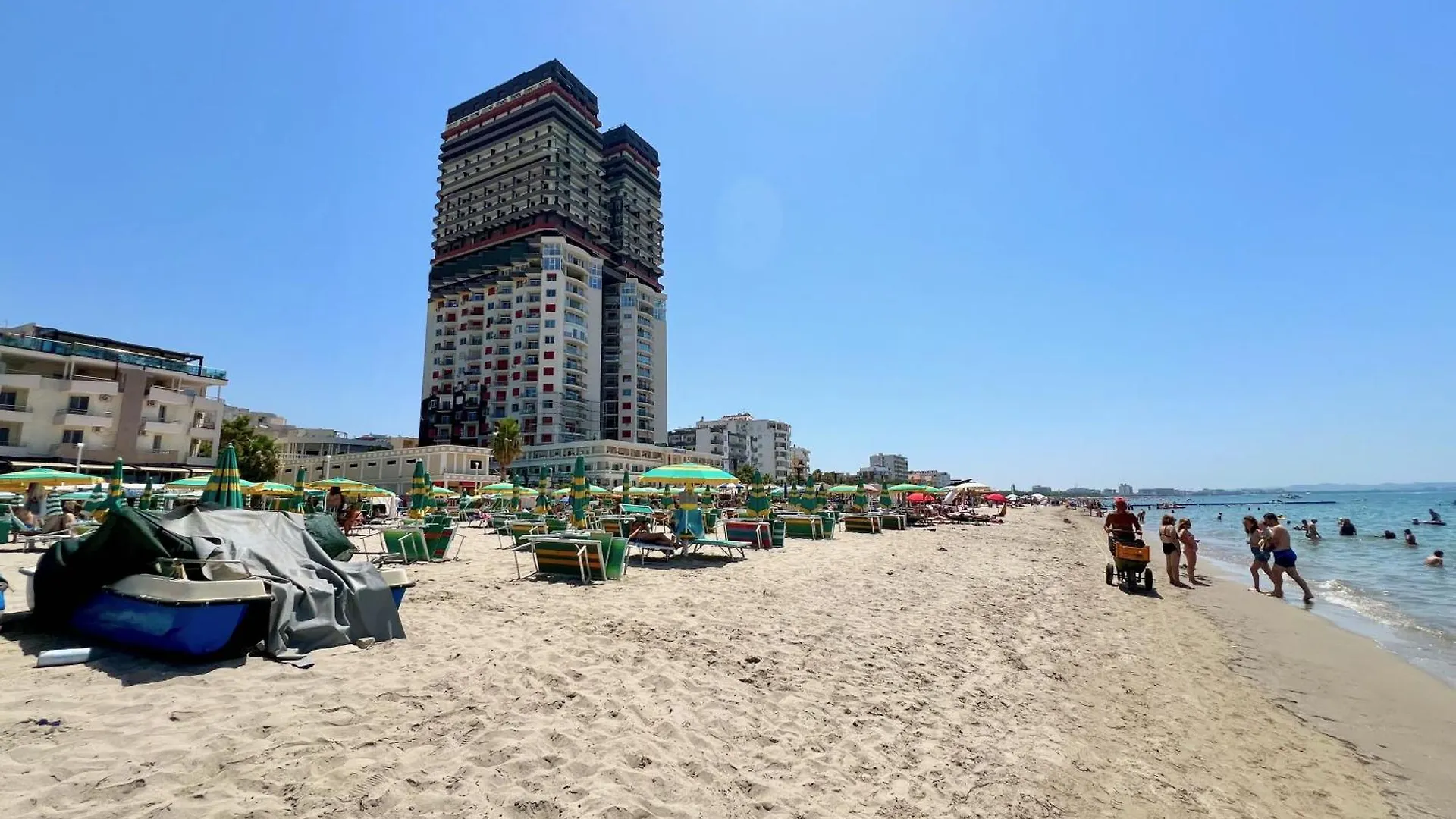Apartment Appartment On The Beach With Sea View Durres